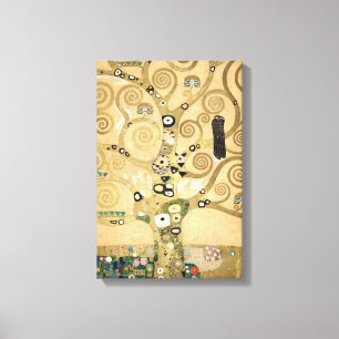 Gustav Klimt - Der Lebensbaum, Stoclet-Fries Leinwanddruck