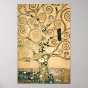 Gustav Klimt - Der Lebensbaum, Stoclet-Fries Poster