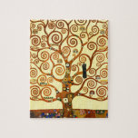 Gustav Klimt Der Mensch und die Weintrauben<br><div class="desc">Gustav Klimt der Baum des Lebens Kunst Jigsaw Puzzle.</div>
