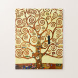 Gustav Klimt Der Mensch und die Weintrauben<br><div class="desc">Gustav Klimt der Baum des Lebens Kunst Jigsaw Puzzle.</div>