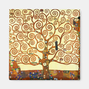 Gustav Klimt Der Mensch und die Weintrauben Magnet