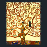 Gustav Klimt Der Mensch und die Weintrauben Poster<br><div class="desc">Gustav Klimt Der Baum des Lebens Kunstgedicht</div>