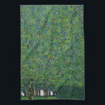 Gustav Klimt - Der Park Geschirrtuch<br><div class="desc">Der Park - Gustav Klimt,  Öl auf Leinwand,  1910</div>