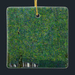 Gustav Klimt - Der Park Keramikornament<br><div class="desc">Der Park - Gustav Klimt,  Öl auf Leinwand,  1910</div>