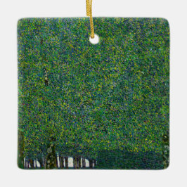 Gustav Klimt - Der Park Keramikornament