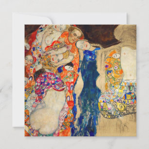 Gustav Klimt - Die Braut (unvollendet) Dankeskarte