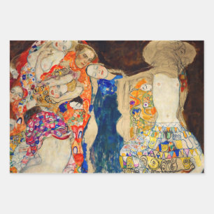 Gustav Klimt - Die Braut (unvollendet) Geschenkpapier Set