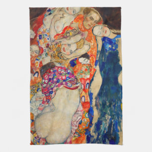 Gustav Klimt - Die Braut (unvollendet) Geschirrtuch