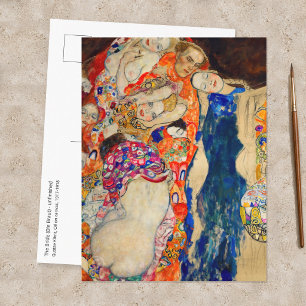 Gustav Klimt - Die Braut (unvollendet) Postkarte
