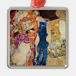 Gustav Klimt - Die Brücke (unvollendet) Ornament Aus Metall