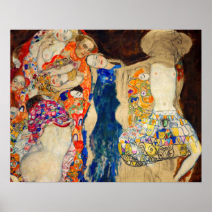 Gustav Klimt - Die Brücke (unvollendet) Poster