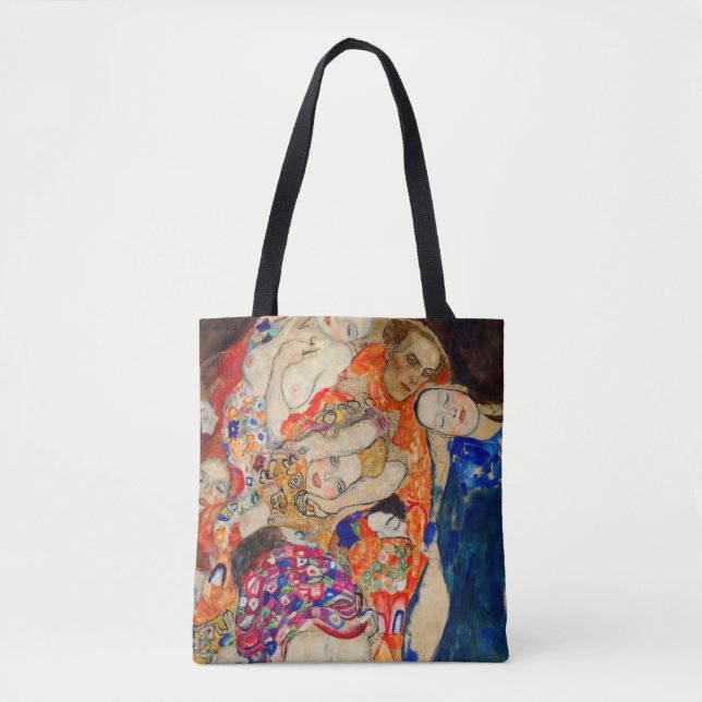 Gustav Klimt - Die Brücke (unvollendet) Tasche (Vorderseite)
