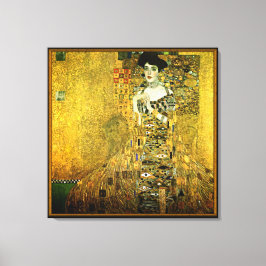 Gustav Klimt die goldene Dame auf Tuch Leinwanddruck