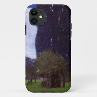 Gustav Klimt die hohen Pappel-Bäume Case-Mate iPhone Hülle