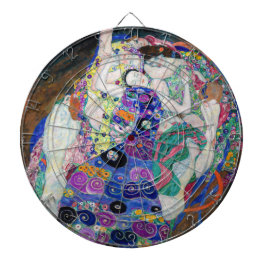 Gustav Klimt - Die Jungfrau Dartscheibe