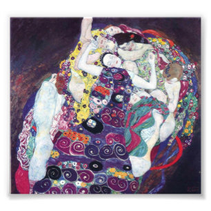 Gustav Klimt Die Jungfrau Druck