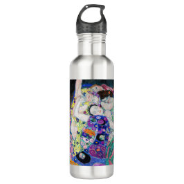 Gustav Klimt - Die Jungfrau Edelstahlflasche