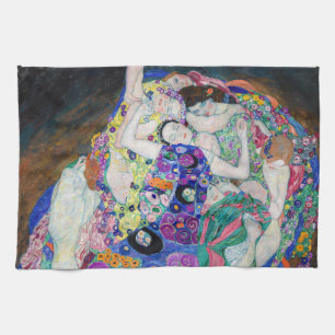 Gustav Klimt - Die Jungfrau Geschirrtuch