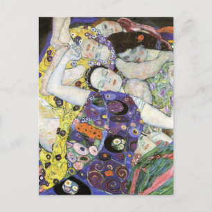 Gustav Klimt ~ die Jungfrau Postkarte