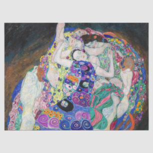 Gustav Klimt - Die Jungfrau Seidenpapier