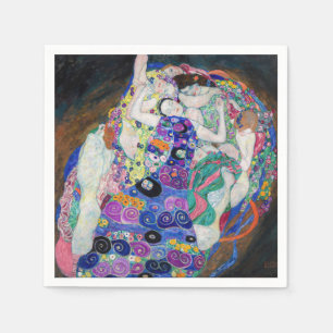 Gustav Klimt - Die Jungfrau Serviette