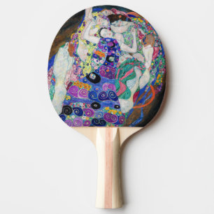 Gustav Klimt - Die Jungfrau Tischtennis Schläger