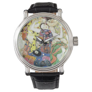 Gustav Klimt Die Jungfrauen Armbanduhr