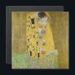 Gustav Klimt - Die Kiss-Magnetkarte Magnetkarte<br><div class="desc">Der Kuss - Gustav Klimt 1907-1908</div>