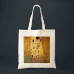 Gustav Klimt die Kuss-Taschen-Tasche Tragetasche<br><div class="desc">Gustav Klimt die Kuss-Taschentasche. GrafikÖlfarbe auf Leinwand von 1907-1908. Der Kuss ist bekannteste Malerei Gustav Klimts,  eine schöne Arbeit,  welche die Höhe seines goldenen Zeitraums darstellt. Ein perfektes Geschenk für Liebhaber des österreichischen Symbolismus,  Gustav Klimt und schöne Kunst.</div>