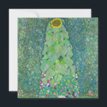 Gustav Klimt - Die Sonnenblume Einladung<br><div class="desc">Sonnenblume - Gustav Klimt,  Öl auf Leinwand,  1907</div>