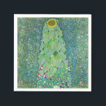 Gustav Klimt - Die Sonnenblume Serviette<br><div class="desc">Sonnenblume - Gustav Klimt, Öl auf Leinwand, 1907</div>