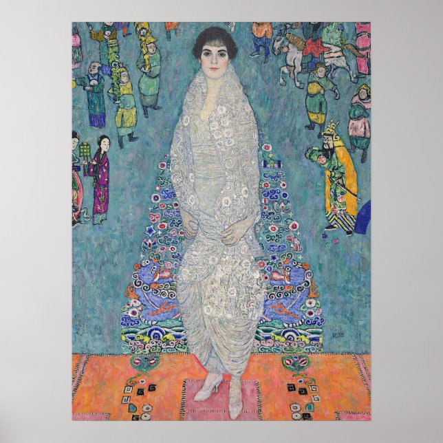 Gustav Klimt – Elisabeth Lederer Porträt  Poster (Vorne)