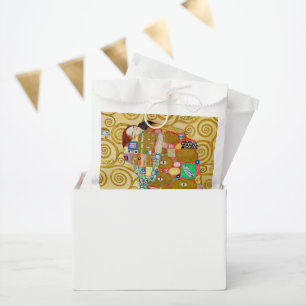 Gustav Klimt Erfüllung Nouveau Paar Geschenktütchen