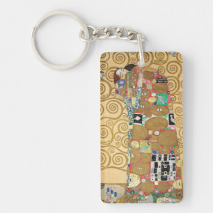 Gustav Klimt - Erfüllung, Stoclet-Fries Schlüsselanhänger