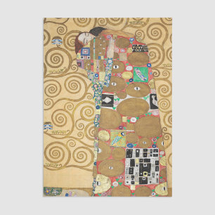 Gustav Klimt - Erfüllung, Stoclet-Fries Seidenpapier