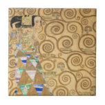 Gustav Klimt - Erwartung, Stoclet Frieze Fliese<br><div class="desc">The Tree of Life, Stoclet Frieze, Expectation - Gustav Klimt, Pappe, 1909</div>