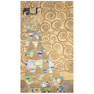 Gustav Klimt - Erwartung, Stoclet Frieze Tischdecke