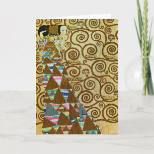Gustav Klimt Erwartungskarte Karte