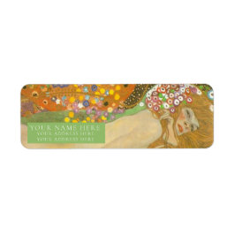 GUSTAV KLIMT FEINES KUNSTWERKZEUG-ADRESSETIKETT