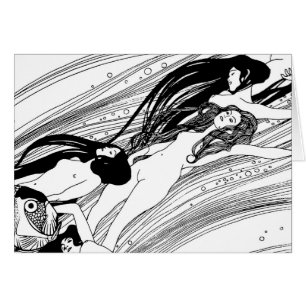 Gustav Klimt - Fischblut Surreal Japanische Kunst