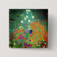 Gustav Klimt Flower Garden