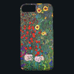Gustav Klimt Flower Garden Case-Mate iPhone Hülle<br><div class="desc">iPhone Case mit Gustav Klimts Ölgemäldegarten mit Sonnenblumen (1907). Ein wunderschöner Garten mit Sonnenblumen und exquisiten blauen,  roten,  lila,  rosa und weißen Blume. Ein großartiges Geschenk für Jugendliche und österreichische Kunstliebhaber.</div>