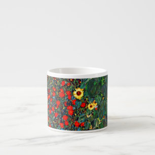 Gustav Klimt Flower Garden Espressotasse