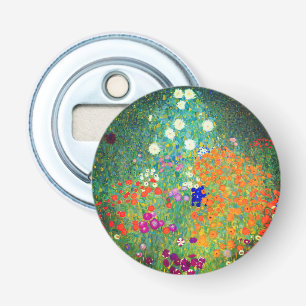 Gustav Klimt Flower Garden Flaschenöffner