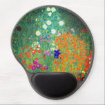 Gustav Klimt Flower Garden Gel Mousepad<br><div class="desc">Gel Mouse Pad mit Gustav Klimts Ölgemälde Blumengarten (1906). Ein schöner Garten mit lila, roten, weißen, blauen und orangefarbenen Blume. Ein großartiges Geschenk für Jugendliche und österreichische Kunstliebhaber.</div>