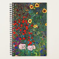 Gustav Klimt Flower Garden