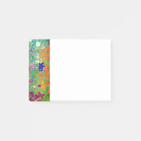 Gustav Klimt Flower Garden
