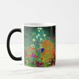 Gustav Klimt Flower Garden Verwandlungstasse