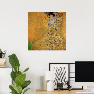 Gustav Klimt Frau in Gold Ikonisches Porträt Poste Poster