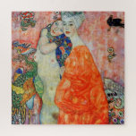 Gustav Klimt - Frauenfreunde<br><div class="desc">Freundinnen - Gustav Klimt,  Öl auf Leinwand,  1916-17 (1945 zerstört)</div>